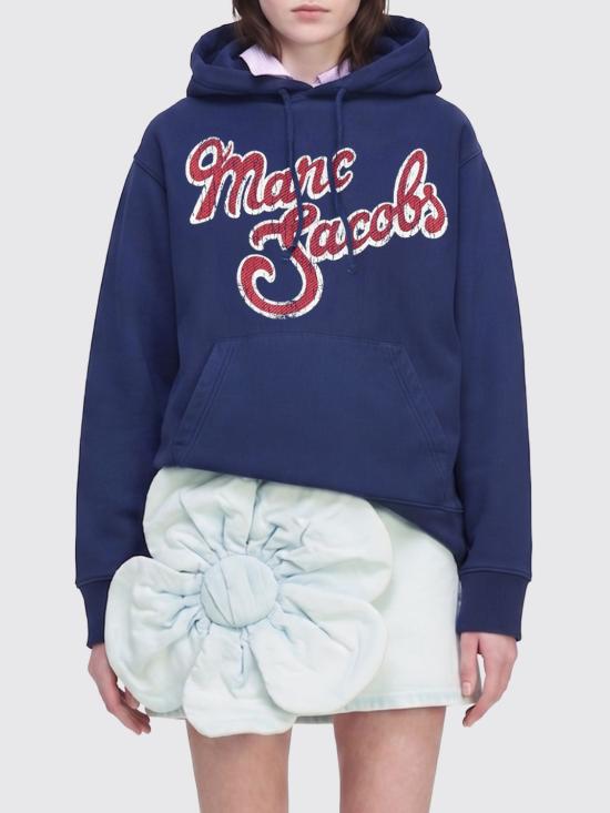 26FW 마크제이콥스 후드 티셔츠 2P6RTP097C37 411 Blue