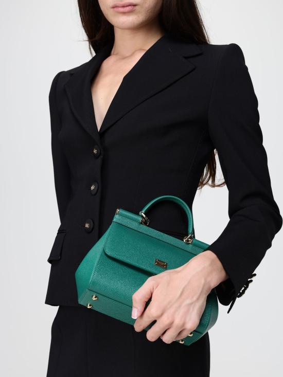 26FW 돌체앤가바나 미디움 시실리 핸드백 BB6003B1001 87174 Green - DOLCE & GABBANA