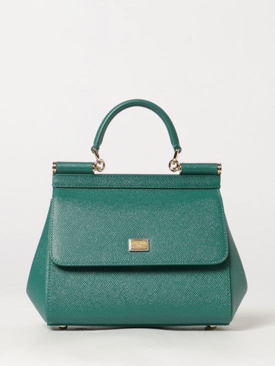 26FW 돌체앤가바나 미디움 시실리 핸드백 BB6003B1001 87174 Green