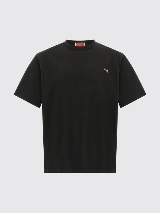 26FW 겐조 반팔 티셔츠 FG65TS2974SG 99J Black - KENZO