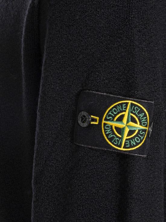26FW 스톤 아일랜드 집업 니트 5100012S01C4 V0029 Black - STONE ISLAND