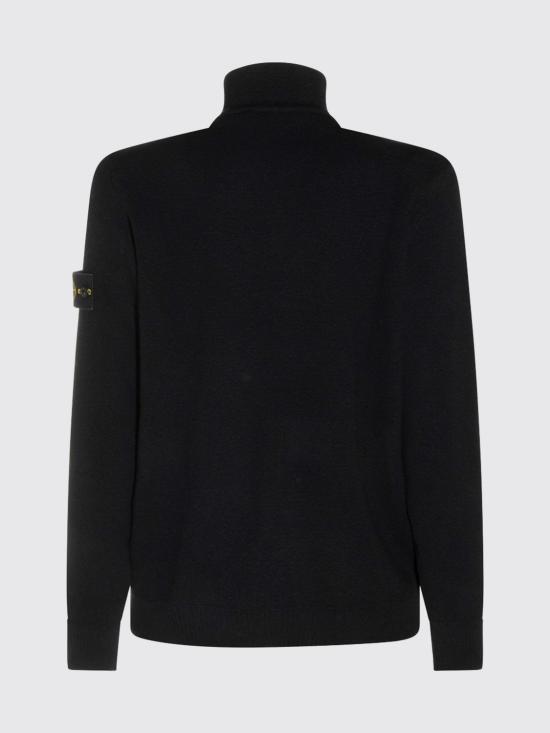 26FW 스톤 아일랜드 집업 니트 5100012S01C4 V0029 Black - STONE ISLAND