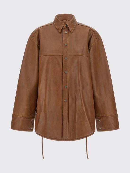 26FW 하이쿠레 셔츠 HEW06107PL008TP C0081 Brown - HAIKURE