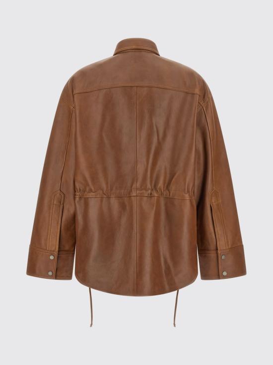 26FW 하이쿠레 셔츠 HEW06107PL008TP C0081 Brown - HAIKURE
