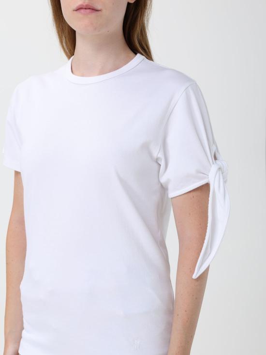 26FW JW앤더슨 반팔 티셔츠 JT0334PG1937 001 White - JW ANDERSON