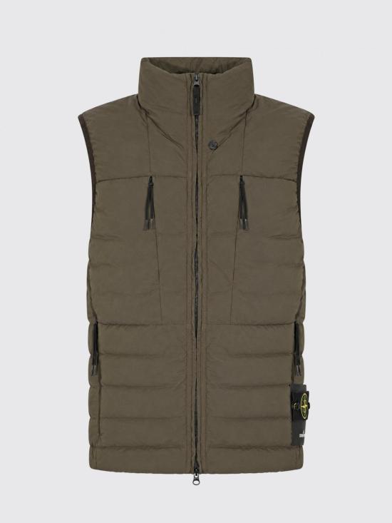 26FW 스톤 아일랜드 패딩 조끼 G100011S0183 V0078 Grey - STONE ISLAND