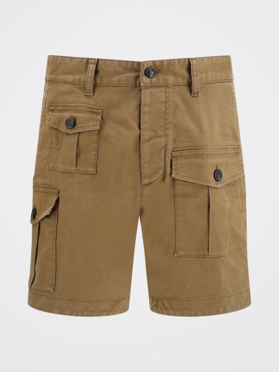 26FW 디스퀘어드2 숏팬츠 S74MU0976S39021 141 Brown - DSQUARED2