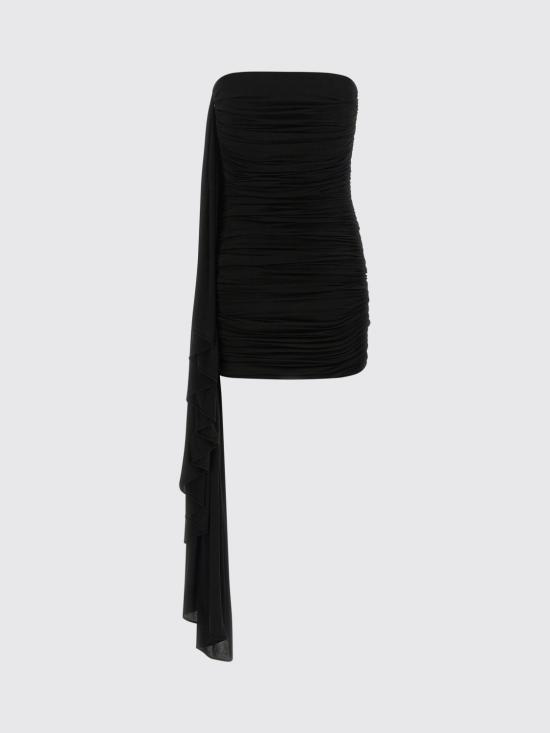 26FW 알렉산더 왕 롱 원피스 1CC3266000 001 Black - ALEXANDER WANG