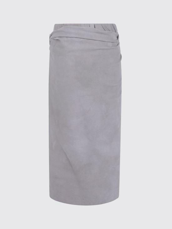 26FW 지기 첸 롱 스커트 0W2620311 54 Grey - ZIGGY CHEN