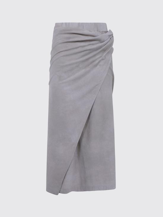 26FW 지기 첸 롱 스커트 0W2620311 54 Grey - ZIGGY CHEN