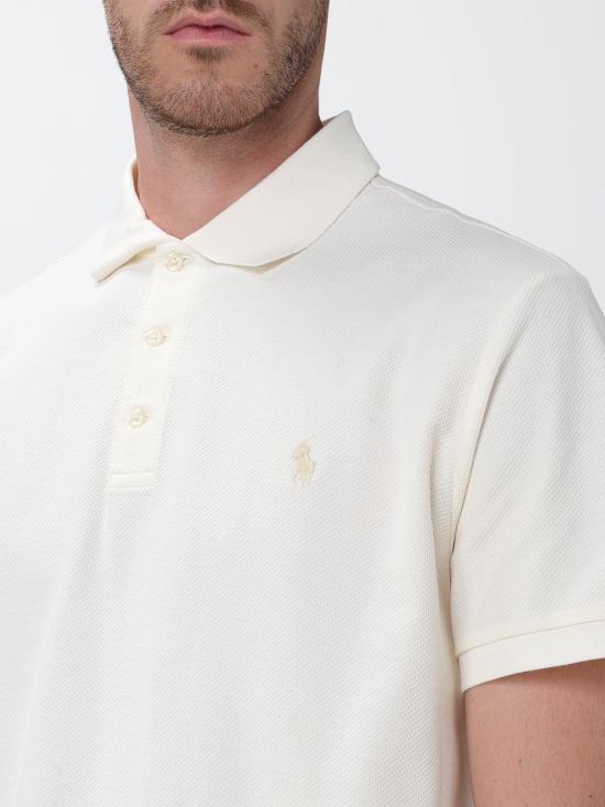 26FW 폴로 랄프로렌 폴로 티셔츠 710B13479 006 Cream - POLO RALPH LAUREN