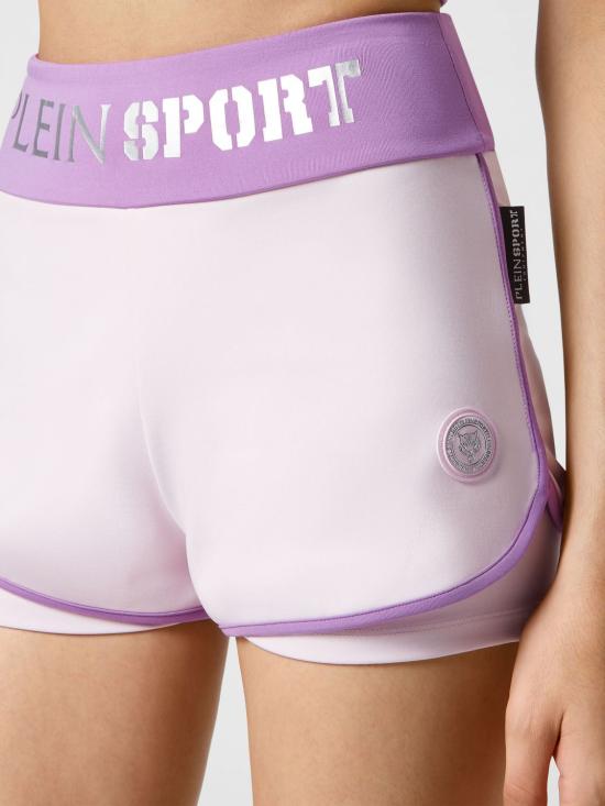 26SS 플레인스포츠 숏팬츠 SACCWJT1684STE003N 30 Lilac - PLEIN SPORT