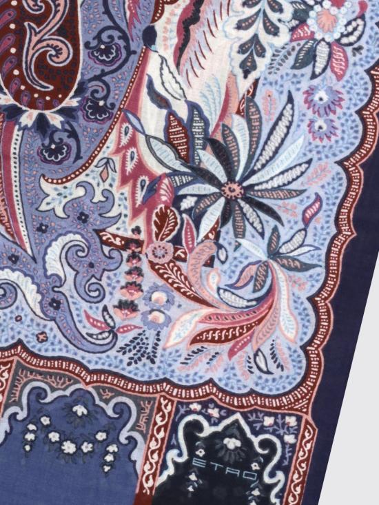 26FW 에트로 머플러/스카프 MATA0038AK1BF X0883 Blue - ETRO