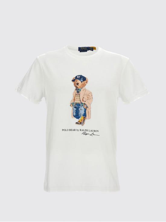 26FW 폴로 랄프로렌 반팔 티셔츠 710B30192 001 White - POLO RALPH LAUREN