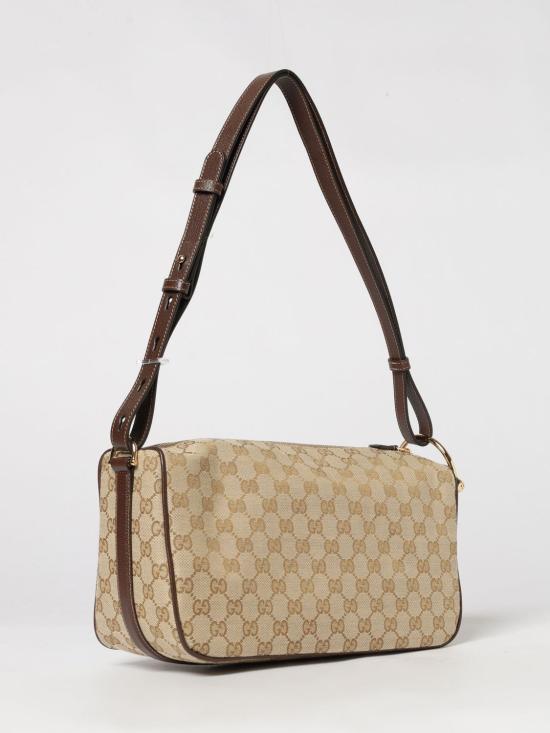 26FW 구찌 하프 홀스빗 미디엄 숄더백 860787FAFV2 9651 Beige - GUCCI