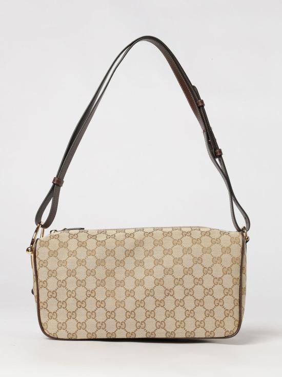 26FW 구찌 하프 홀스빗 미디엄 숄더백 860787FAFV2 9651 Beige