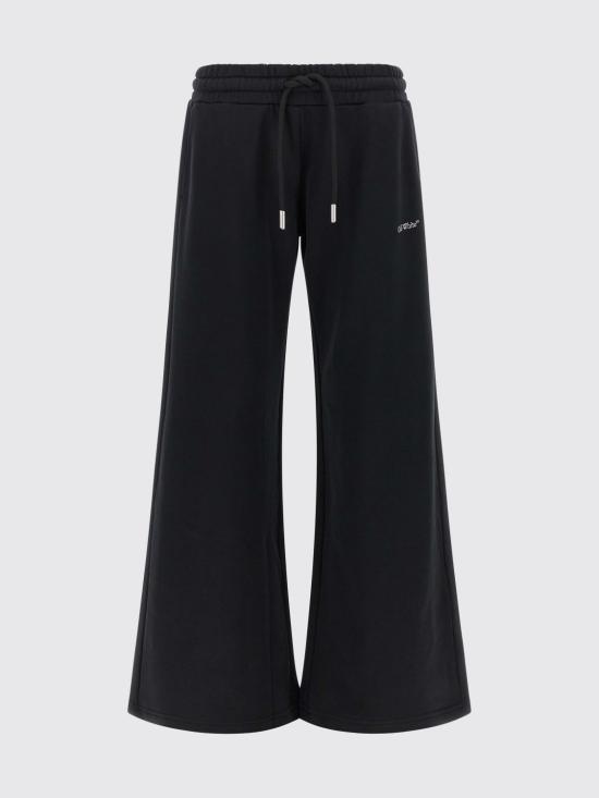 26FW 오프화이트 스트레이트 팬츠 2FH00338B W003 Black - OFF WHITE