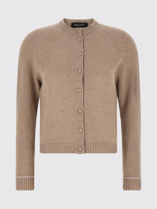 26FW 파비아나 필리피 가디건 MAD216F039M270 VR4 Beige - FABIANA FILIPPI