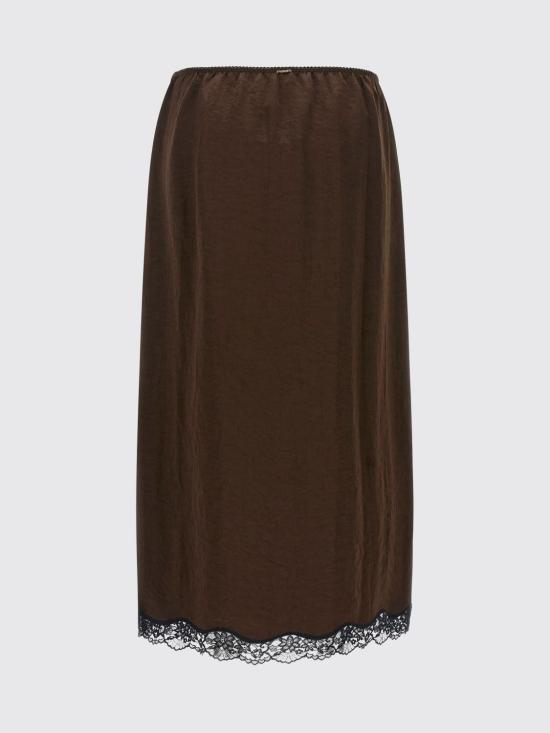 26FW 트윈셋 롱 스커트 262TP2111 13853 Brown - TWINSET
