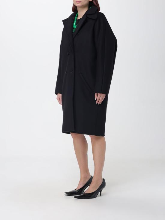 26FW 쿠레쥬 코트 326CMA304WO0118 9999 Black - COURREGES