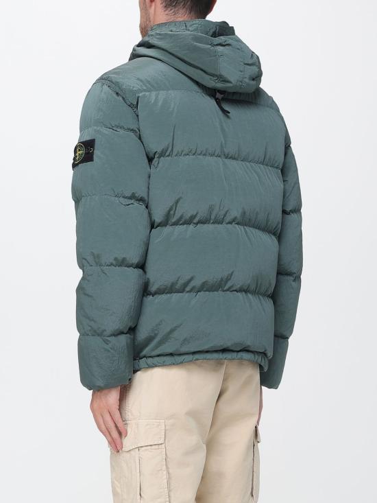 26FW 스톤 아일랜드 나일론 메탈 에코닐 드로우코드 헴 후드 다운 자켓 나일론 메탈 에코닐 드로우코드 헴 후드 다운 자켓 4100019S0019 V005T Brown - STONE ISLAND