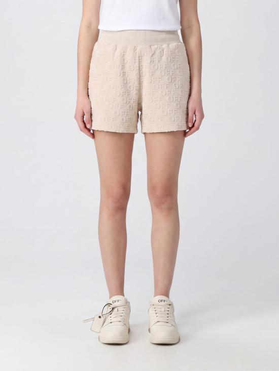 26FW 오프화이트 숏팬츠 2SJ00711L W230 Beige