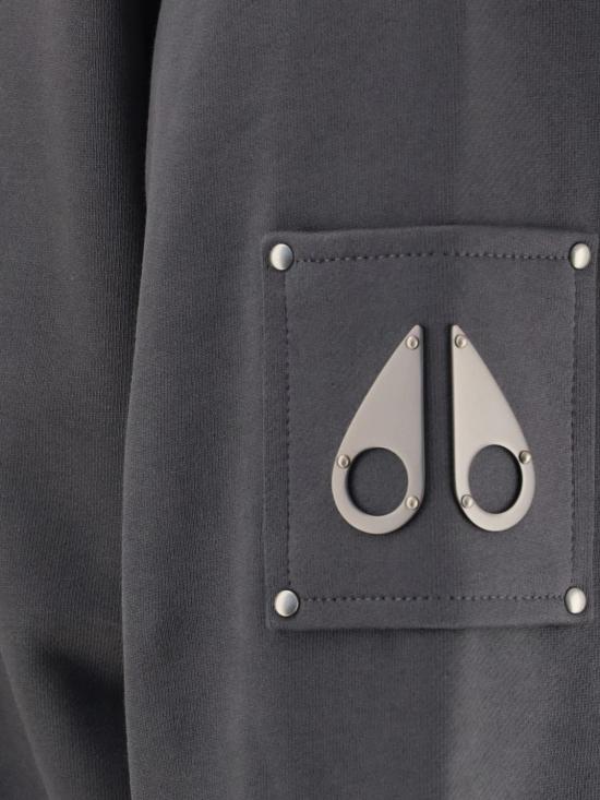 26FW 무스너클 하츠필드 크루넥 스웨트 셔츠 M35MS706 2042 Grey - MOOSE KNUCKLES