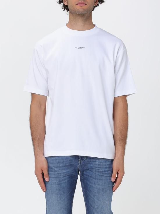 26FW 드롤드무슈 반팔 티셔츠 PERMTS202CO002 OPW White