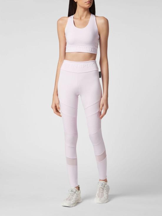 26SS 플레인스포츠 레깅스 SACCWJT1677STE003N 30 Pink - PLEIN SPORT