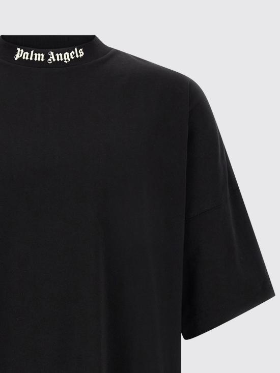 26FW 팜앤젤스 반팔 티셔츠 PAMAA005JR002 1003 Black - PALM ANGELS