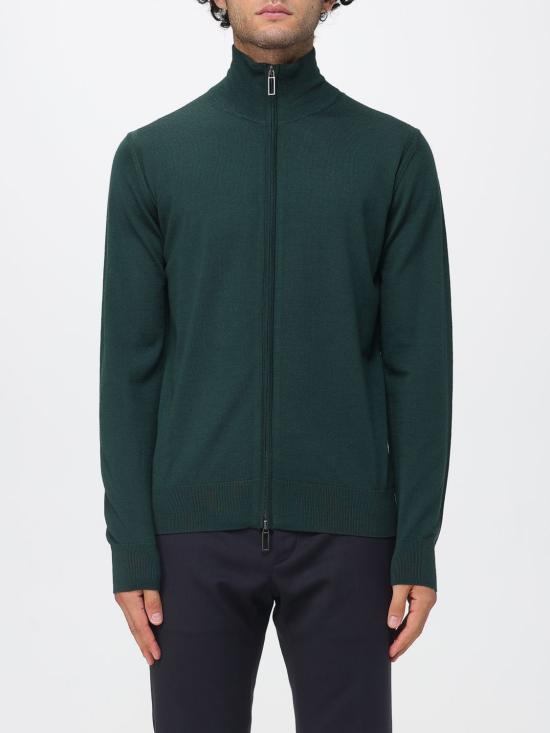 26FW 파올로 페코라 집업 니트 A010F001 5588 Green