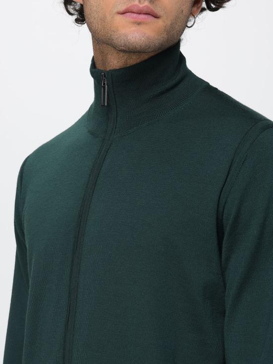 26FW 파올로 페코라 집업 니트 A010F001 5588 Green - PAOLO PECORA
