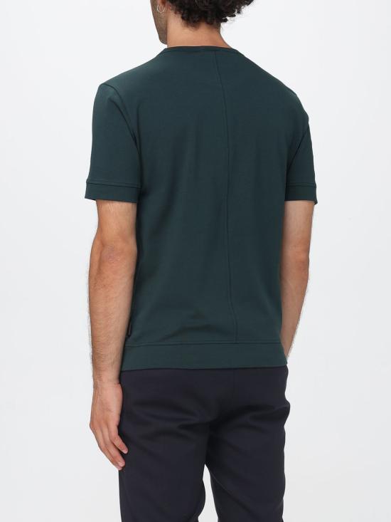 26FW 파올로 페코라 반팔 티셔츠 F0114074 5330 Green - PAOLO PECORA