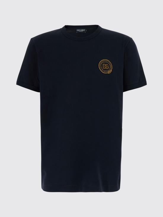 26FW 돌체앤가바나 반팔 티셔츠 G8PV1ZG7Q2N B0665 Blue - DOLCE & GABBANA