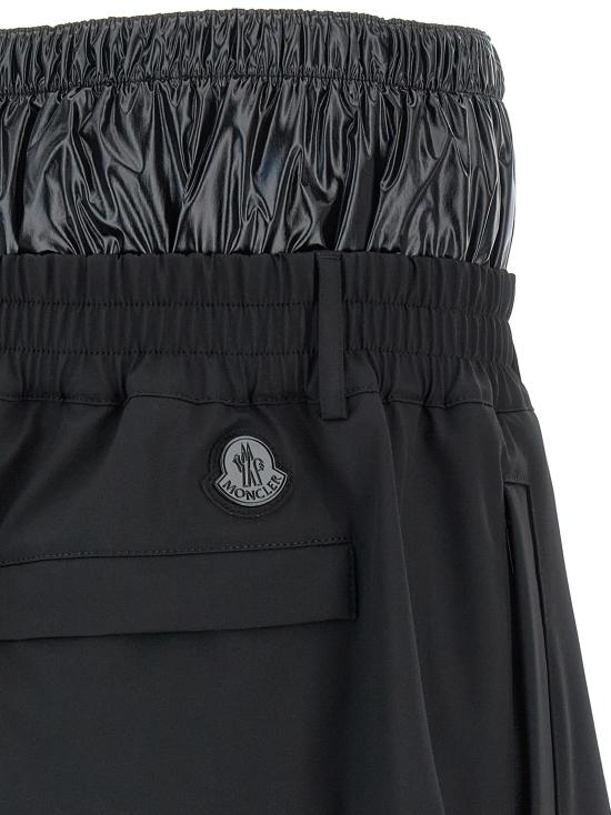 25FW 몽클레어 숏팬츠 MO321594BM BLACK - MONCLER