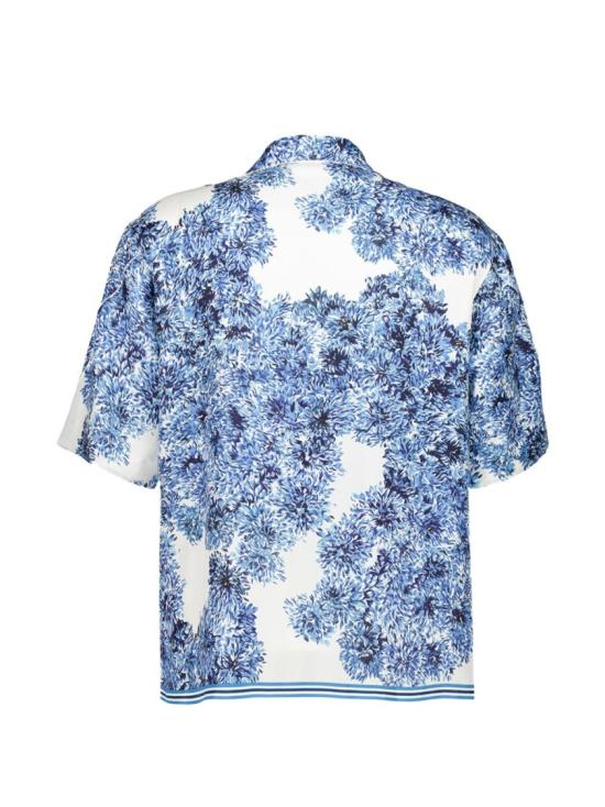 26FW 지방시 반팔 셔츠 BM61A01YMF 400 White - GIVENCHY