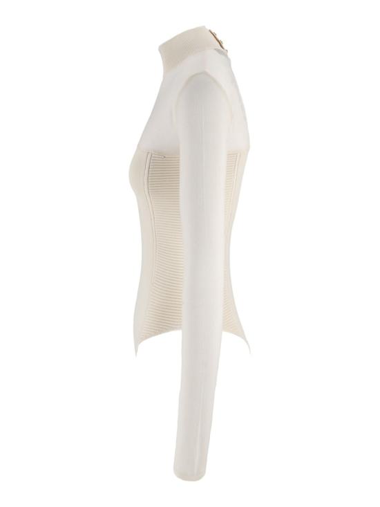 26FW 엘리자베타프랜치 탑 BK09B67E2 Neutrals - ELISABETTA FRANCHI