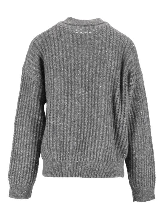 26FW 페세리코 니트웨어 A99248F05 G9100 Grey - PESERICO