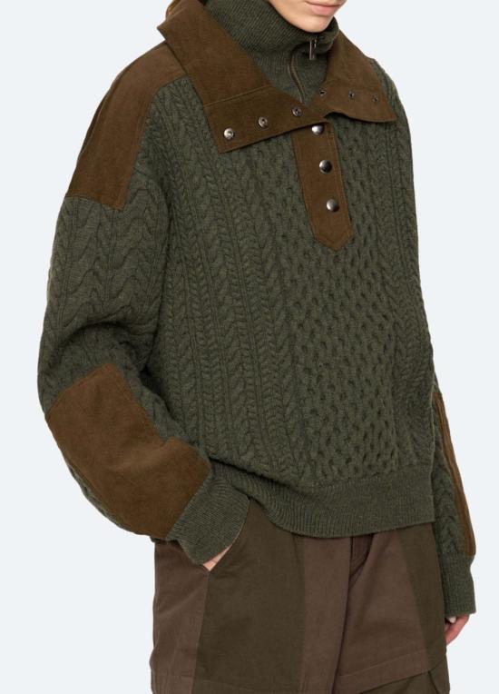  씨뉴욕 스웨터 AW26 066 GREEN - SEA NY