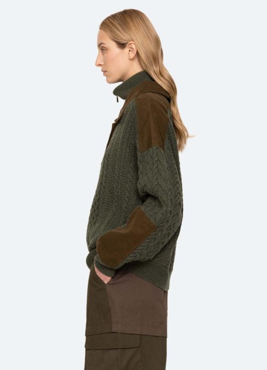  씨뉴욕 스웨터 AW26 066 GREEN - SEA NY