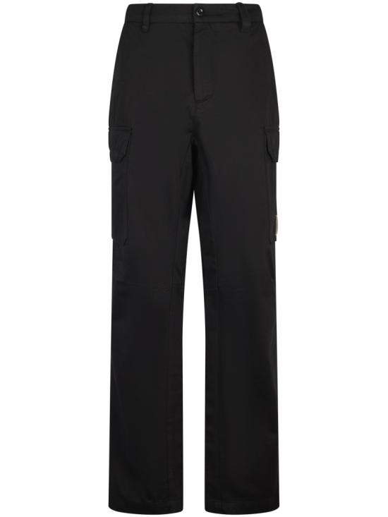 26SS 씨피 컴퍼니 코튼 개버딘 루즈 카고 팬츠 20CMPA185A110458G999 Black