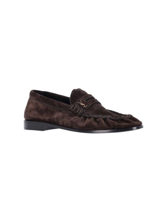 26FW 생로랑 로퍼 839471 2W5AC6023 Brown - SAINT LAURENT