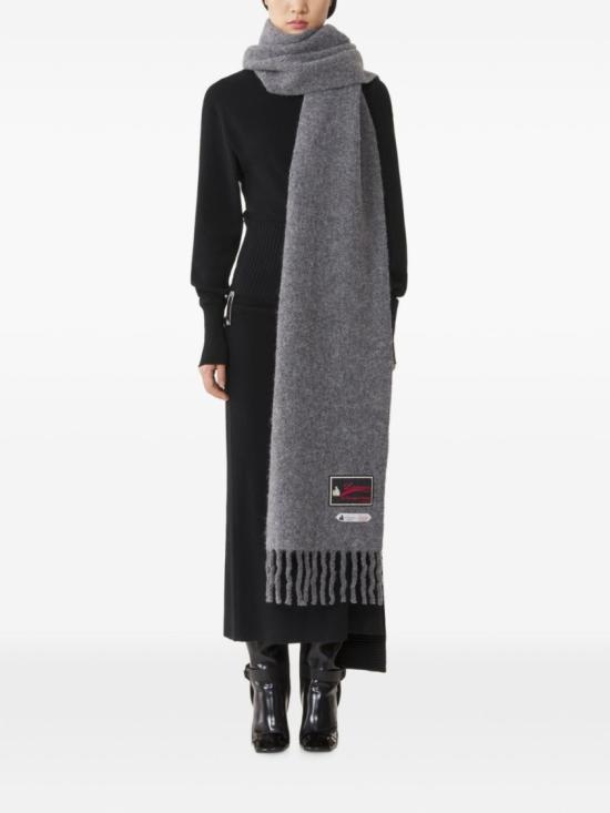 26FW 랑방 머플러/스카프 AW SAPSC5 WSET A26 177 Grey - LANVIN