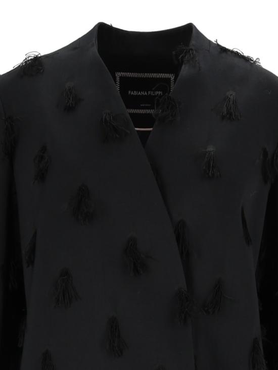 26FW 파비아나 필리피 코트 CTD216F207M365 Black - FABIANA FILIPPI