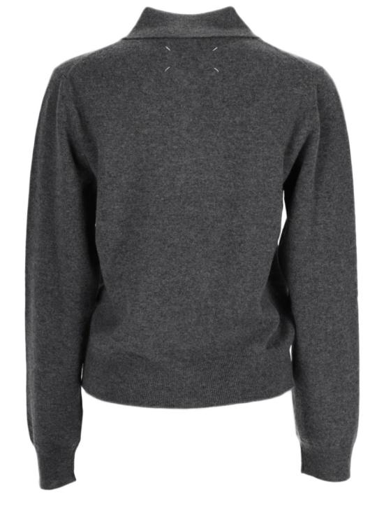 26SS 마르지엘라 폴로 니트 톱 S51GL0068 M13225859M Grey - MAISON MARGIELA