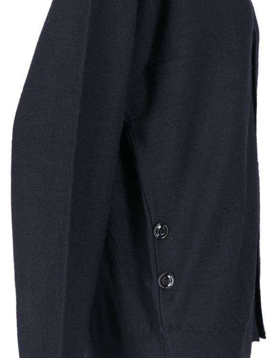 26FW 르메르 릴렉스 트위스트 가디건 릴렉스 트위스트 가디건 PO0052 LK1063BK999 Black - LEMAIRE
