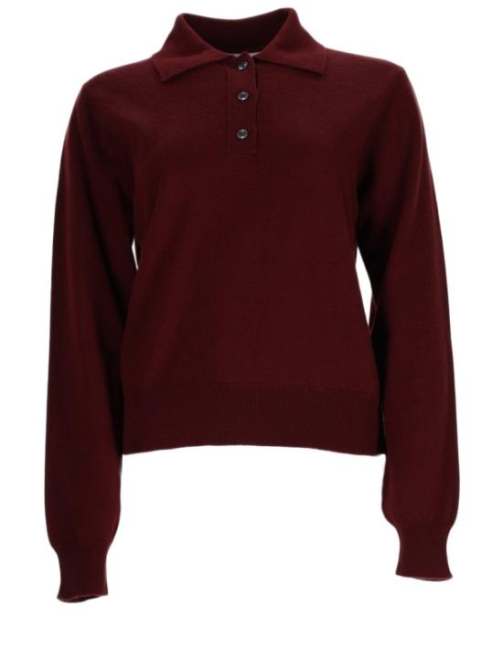 26SS 마르지엘라 폴로 니트 톱 S51GL0068 M13225211 Burgundy