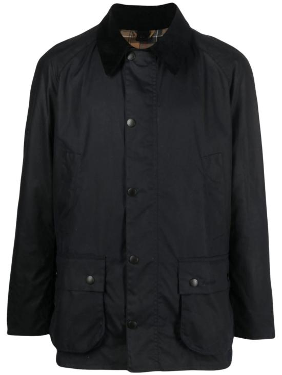 26FW 바버 애쉬비 왁스 자켓 MWX0339NY92 Black