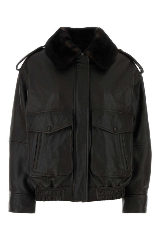 26FW 루루 드 세종 가죽 자켓 RUSSO COFFEEDARKBROWN