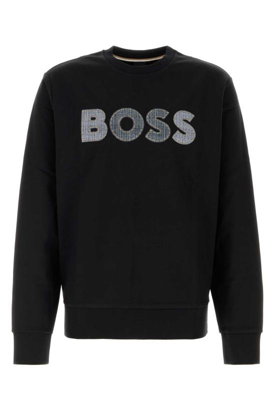 26FW 보스 스웨터 50565651 001 Black